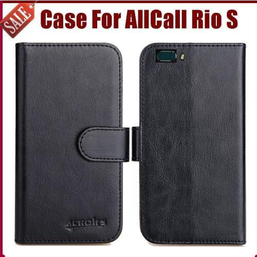 Hot Sale! AllCall Rio S Case New Arrival 6 Colors High Quality Flip Leather Protective Phone Cover For AllCall Rio S Case