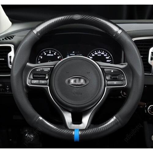 Steering wheel cover set for Kia K3 K2 SPORTAGE KX3 sportage R K4 fcrte K5 Cerato KX5 car assessoires