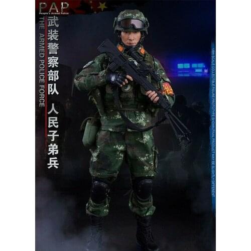 FLAGSET 1/6 Scale Model Chinese Army Soul Series Armed Police Force People’s Army 12-inch action figure toy collection