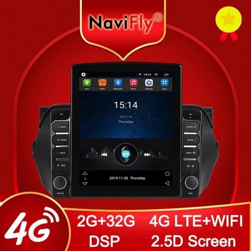 Navifly 2.5D 9.7" Tesla style for SUZUKI Alivio CIAZ 2014-2018 Android Car multimedia player navigation gps No 2 din DVD