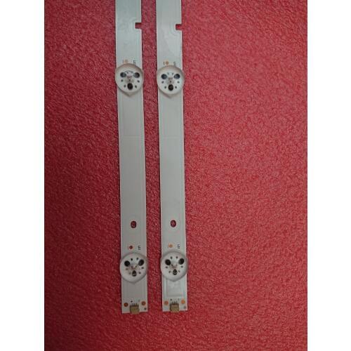 New 2 PCS/set 6LED 595mm LED backlight strip for LED32N2000 LED32EC350A JL.D32061330-003BS-M JL.D32061330-003BS-W