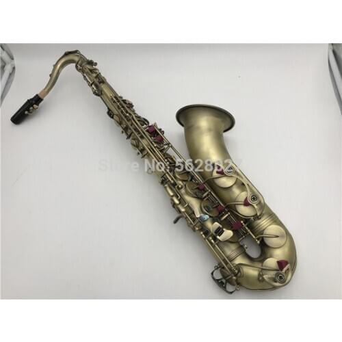 New Antique copper Tenor saxophone Bb Tune T-992 Musical instrument professional performance