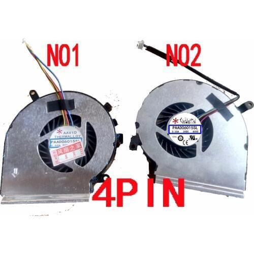 NEW CPU GPU COOLING FAN FOR MSI GE62 GE72 PE60 PE70 GL62 GE62VR GP62MVR GL62M FAN COOLER PAAD06015SL N366 N371 N303 N302