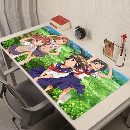 A Certain Scientific Railgun Mousepad Mouse Mat Kawaii Pad Gamer Carpet Large Mats Pads Pc Complete Hot Xxl Rug Desk Gaming Girl