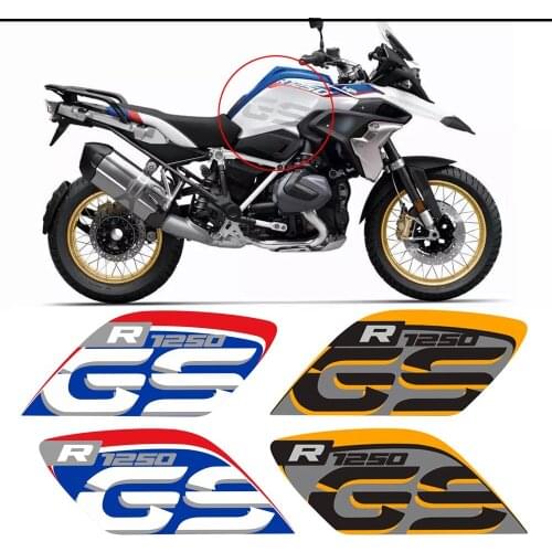 R1250 R 1250 GS GSA HP Stickers For BMW R1250GS Tank Pad Protector Fender Fairing Adventure Luggage Aluminum Cases