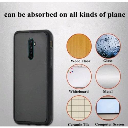 Anti-gravity Silicone Case For OPPO Reno Ace / Reno Z 2 Magical Nano Suction Back Cover For OPPO Reno 10X ZOOM A9 2020