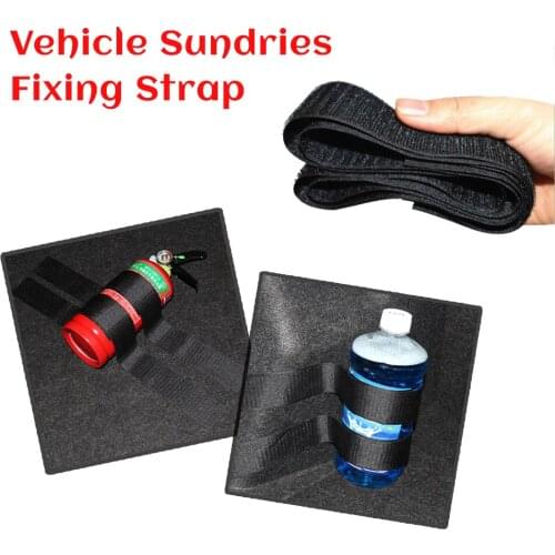 Car-styling For Audi BMW Hyundai Toyota Benz Land Rover Kia Trunk Organizer Stowing Tidying universal binding belt Accessories