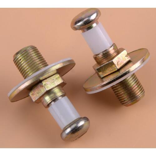 Beler 2pcs 357837034 Car Door Touch Latch Lock Striker Pin Fit For VW Golf Jetta Passat Polo Scirocco Corrado Transporter Audi