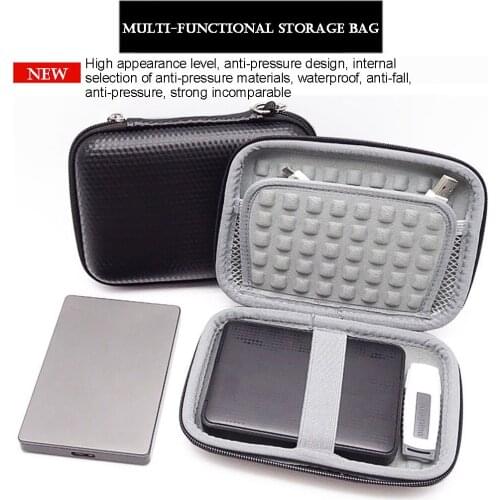 EVA Travel Case for WD Seagate Expansion Backup Plus External Hard Drive/GPS Camera Shockproof Carrying Bag 2.5 Inch External#g3