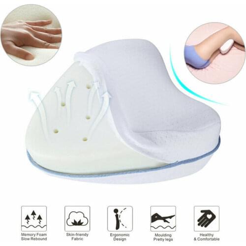 JINYU Memory Cotton Leg Pillow Sleeping Orthopedic Sciatica Back Hip Joint Pain Relief Thigh Leg Pad Cushion Home Memory Foam