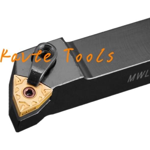 MWLNR2020 MWLNR 1616 MWLNR2525 MWLNR3232H08 WNMG Carbide Inserts Lathe Bar CNC Cutting Tools SetExternal Turning Tool Holder
