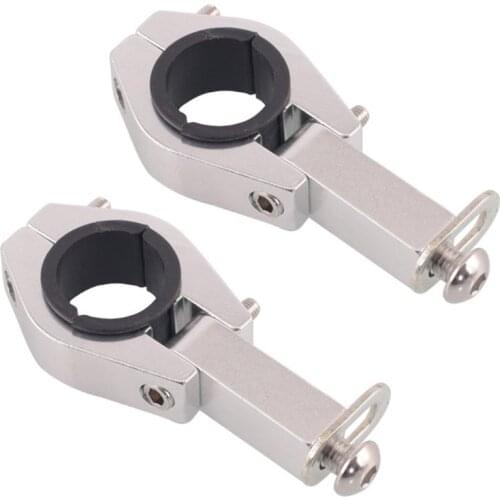 22MM 28MM Handlebar Motorcycle Brush Hand Guard Motocross Handguards Clamp Fat Bar Mounting Mount Kit