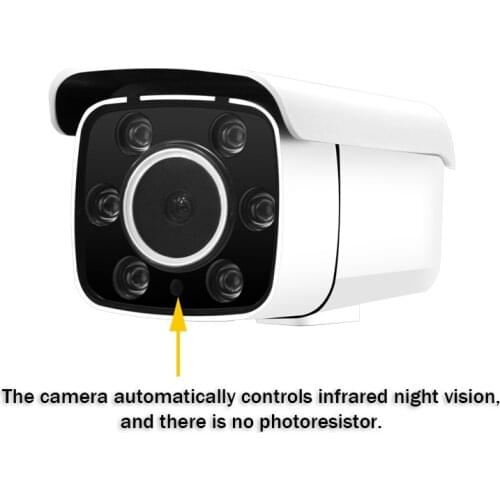 H265 1080P 2MP 5MP Outdoor Waterproof IR IP camera HD Mega Pixels Network IP HD Camera with POE Audio