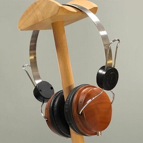 HiFi Headphone DIY 40MM Closed Type Headphone Housing Cherry Wood Natural Wood Over Ear Headset DIY