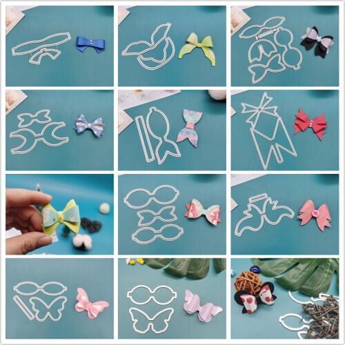 Bowknot dies new Metal Cutting Dies Scrapbooking For Card Making DIY Embossing Cuts New Craft Pattern Photo Frame Cover
