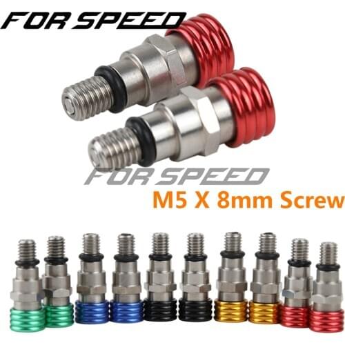 Motocross M5*0.8MM Fork Air Bleeder Relief Valve For YZ YZF YZ85 YZ125 YZ250 YZ250F YZ450F WR250F WR450F Dirt Bike Motorcycle