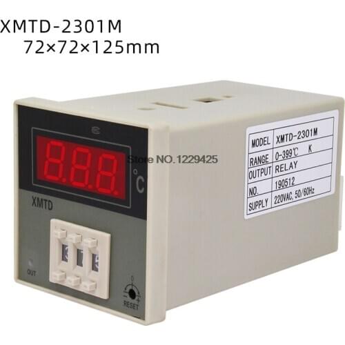 Temperature Control Instrument XMTD-2301M Dial Digital Display Time Proportional Regulator