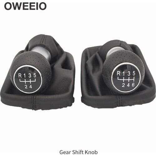 OWEEIEO Gear Shift Knob Manual Transmission for Audi A3 Shift Handball Gearbox Head Carbon Fiber Handle Superior Quality
