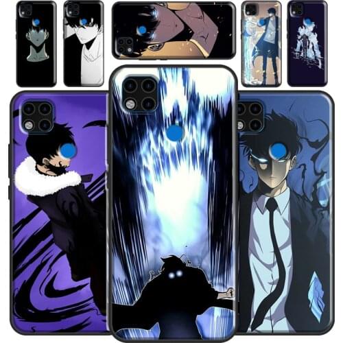 Solo Leveling Sung Jin Woo Phone Case For Xiaomi Redmi Note 10 Pro Note 7 8 8T 9S 9A 9C 9T K40 7A 8A Note 9 Pro Cover