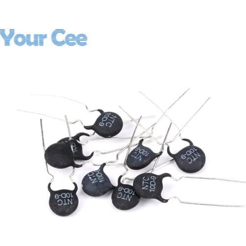 50pcs NTC Thermistor Resistor NTC 10D-9 10D9 Thermal Resistor