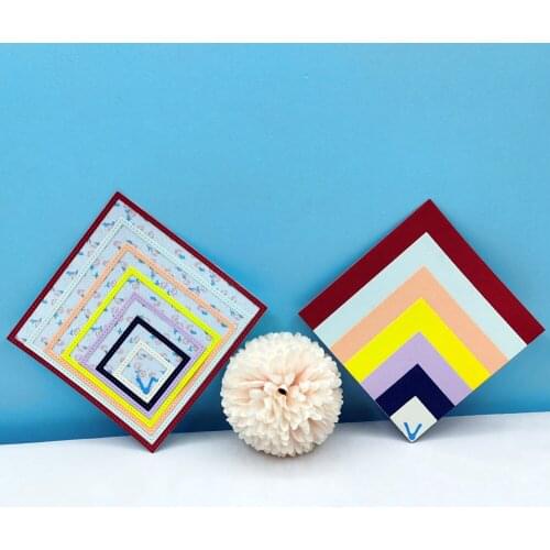 Border Background Cutting Dies Metal Die Cutters For Scrapbooking Border Background Embossing And Cutting Templates Crafts