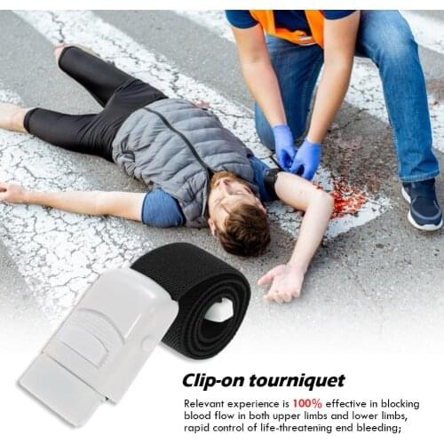 Durable Tourniquet Quick Release Medical Paramedic Tourniquet Buckle Outdoor Sports Tourniquets for Hiking and Travel