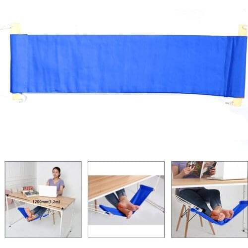 Wellsem Foot Rest Stand Adjustable Desk Feet Hammock Put your foot up on the hammock under the desk comfortable