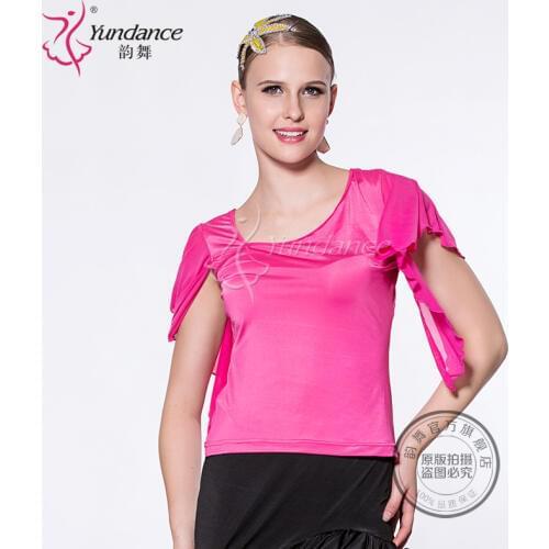 Customized Lady Latin Dancing Shirt Modern Dance Costume Waltz Valse Tango Galop Fox Trot Social Dance Suit B-2726