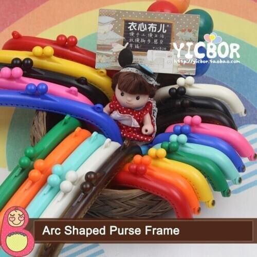 10pieces/lot ,8.5cm Arc Shape Purse Frame Handle for Bag Sewing Craft, Coin Purse Frames