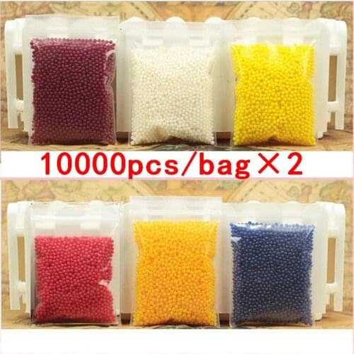 20000pcs/bag Crystal Soil Hydrogel Gel Polymer Water Beads Orbiz Flower/Wedding/Decoration Growing Water Balls Big Home Decor