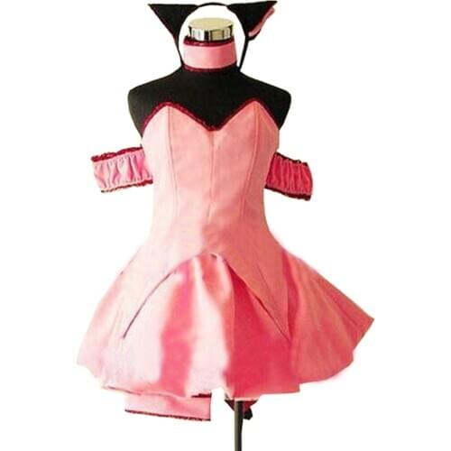 2020 Tokyo Mew Mew Ichigo (Transfiguration) Momomiya Cosplay Costume With Tail