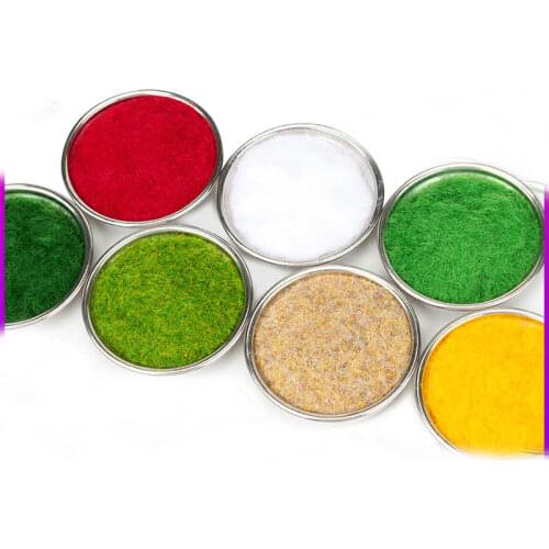 Artificial Grass Powder Micro Landscape Decoration Garden DIY Accessories Sandbox Game Craft Decor Building Model Material