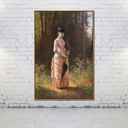 Artcozy Oil Canvas Painting Karl von Blass For Home Decoration Wall Art