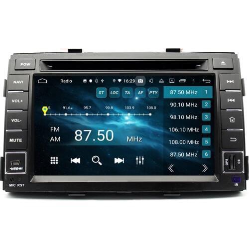 4gb+64gb PX6 6-Core 2 din 7" Android 10 Car Radio DVD Player for Kia Sorento 2011 2012 GPS Bluetooth 5.0 WIFI Easy Connect