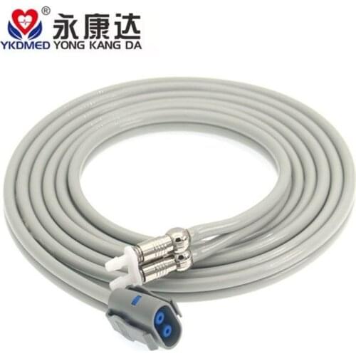 Free shipping GE Pro100 two- tube Blood Pressure Tube Connector