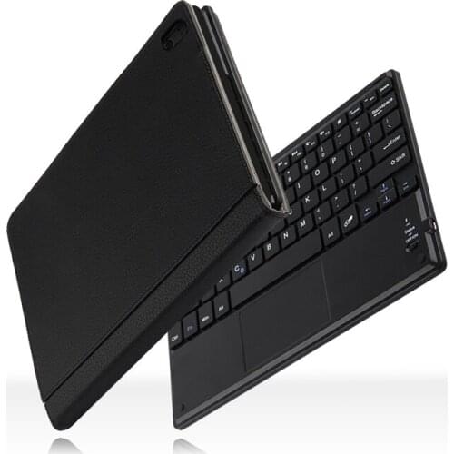 Bluetooth Keyboard Tablet Case For Lenovo Tab P10 TB-X705L TB-X705F 10.1 inch PU leather Magnetically Detachable stand Cover