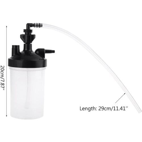 Humidifier Water Bottle and Tubing Connector Elbow 12" for Oxygen Concentrator