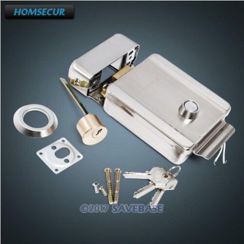 HOMSECUR Home Stainless Steel Electronic Lock For Veideo Door Phone Doorbell Intercom
