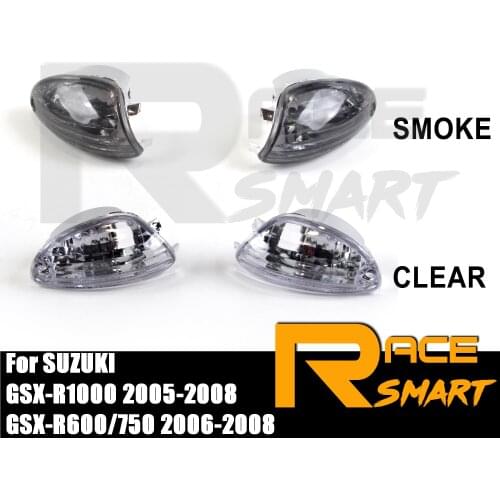 GSX-R600 GSX-R750 GSX-R1000 2006-2008 Motorcycle Front Turn Signal Light Lens Cover Case For SUZUKI GSX-R 600 750 1000 2007 GSXR