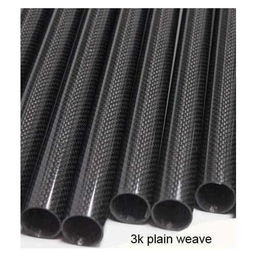 ID)13mm*15mm(OD)*1000mm (L) light weight carbon fiber roll-wrapped tube for helicoptor tail tube