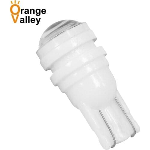 100Pcs Ceramic T10 W5W 3 LED 2835 SMD 194 168 Car Interior Lights Wedge parking lights Bulbs for Cars Plate Light Auto Lamp