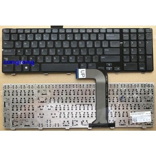 Laptop US English keyboard For DELL 17R N7110 XPS 17 L701X L702X 5720 7720 Vostro 3750 v3750 keyboard witn frame