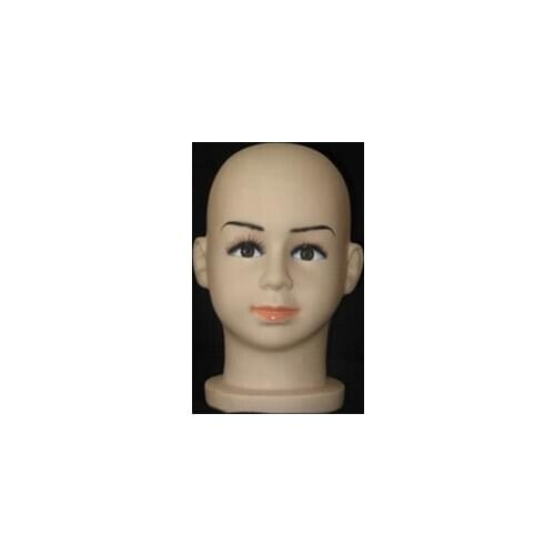 Best Qaulity Hot Sale New Style Baby Girl/Boy Mannequin Head PVC for hat,wig display
