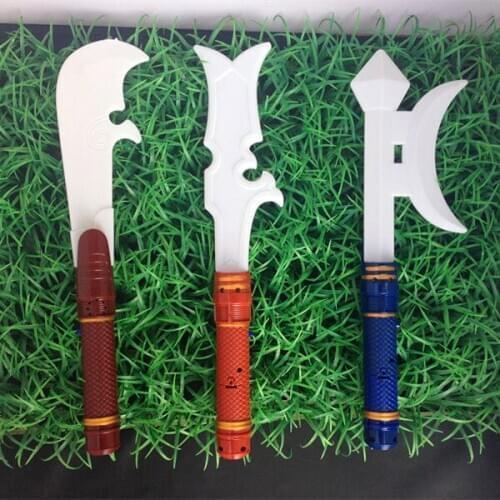 Sword The Three Knife Swords Street Wholesale Of Yiwu Toys Gifts Supply Luminous Taobao For Children Sword Weapon Category