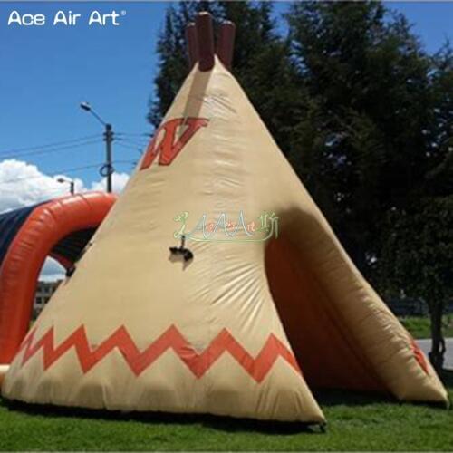 Inflatable blowing Tipi Houses dome tent for Childrens Games, Tipi Shacks, Popular Tipi House Wigwam