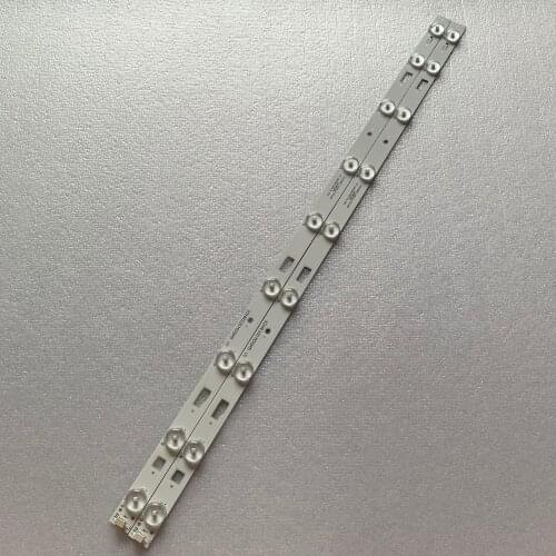 （New kit）10pieces/set LED Backlight strip For D32TS7202 bar light 32HR331M09A5 V1 Led strip 1pcs=580MM 9Led lamps