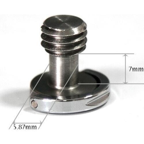 LOTS 3/8 SCREW FOR DSLR CAMERA DV QUICK RELEASE PLATE CAMERA TRIPOD PLATFORM A1529