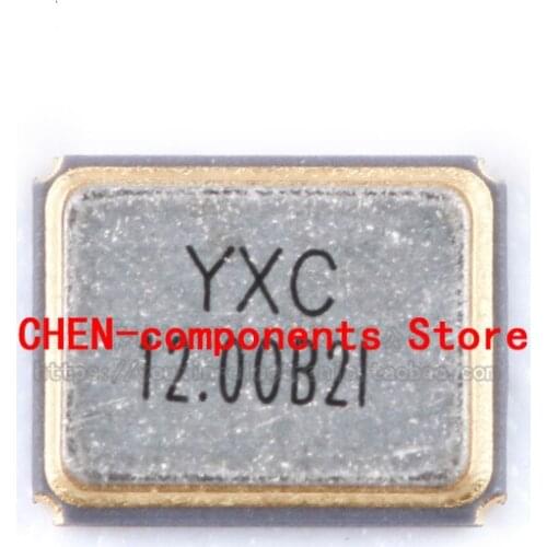 5pcs SMD passive crystal oscillator YSX321SL 12MHz 10ppm12pF X322512MOB4SI/3225_4P