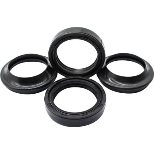 Motorcycle49x60x11 Front Fork Damper Oil Dust Seal for Harley Dyna Street Fat Bob FXDF Low Rider Wide Super Glide FXD Rocker FLD