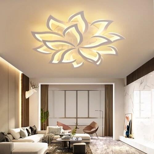 App Control 110V 220V Modern LED Chandelier Lighting for Bedroom Living room Acrylic Lustre Ceiling Chandelier lighting fixture
